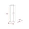 Tuhome Nala Cleaning Cabinet, Double Door Cabinet, Four Legs, Five Shelves, White MLB5584 - alternate 7